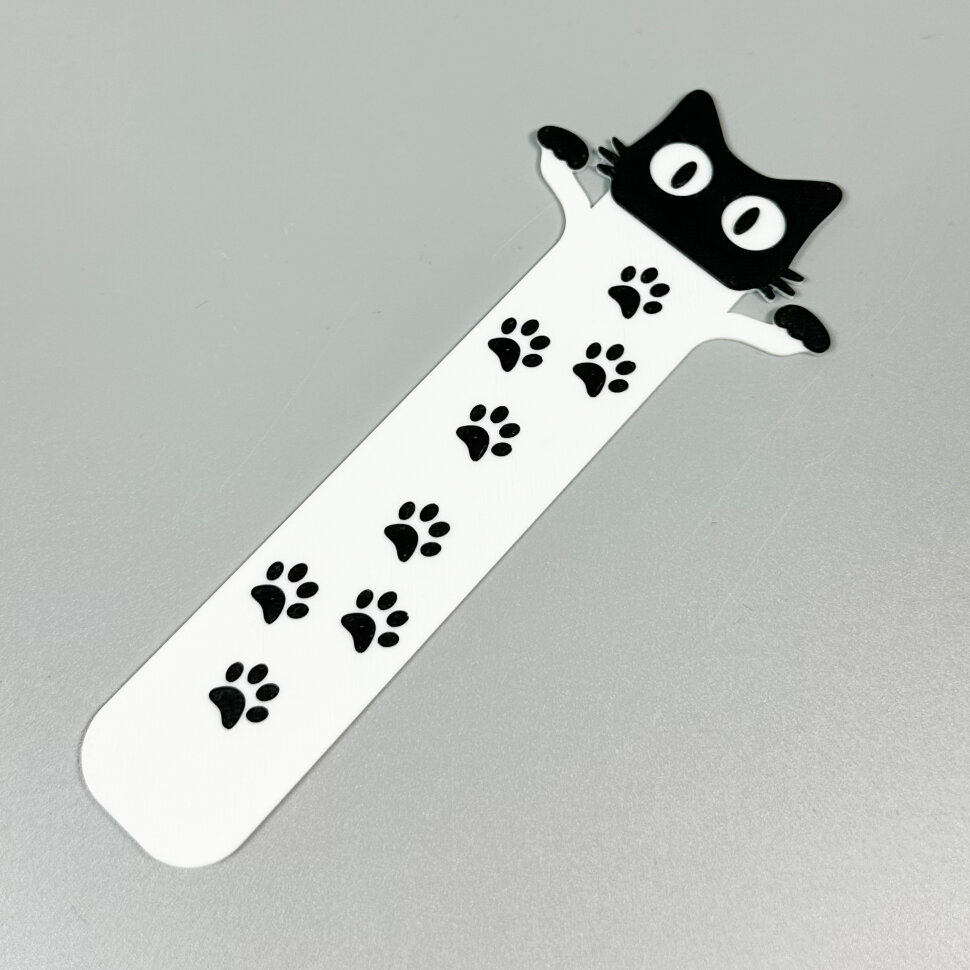 Закладка котик-лапки