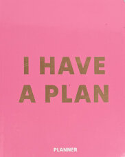 Планер «I HAVE A PLAN» рожевий