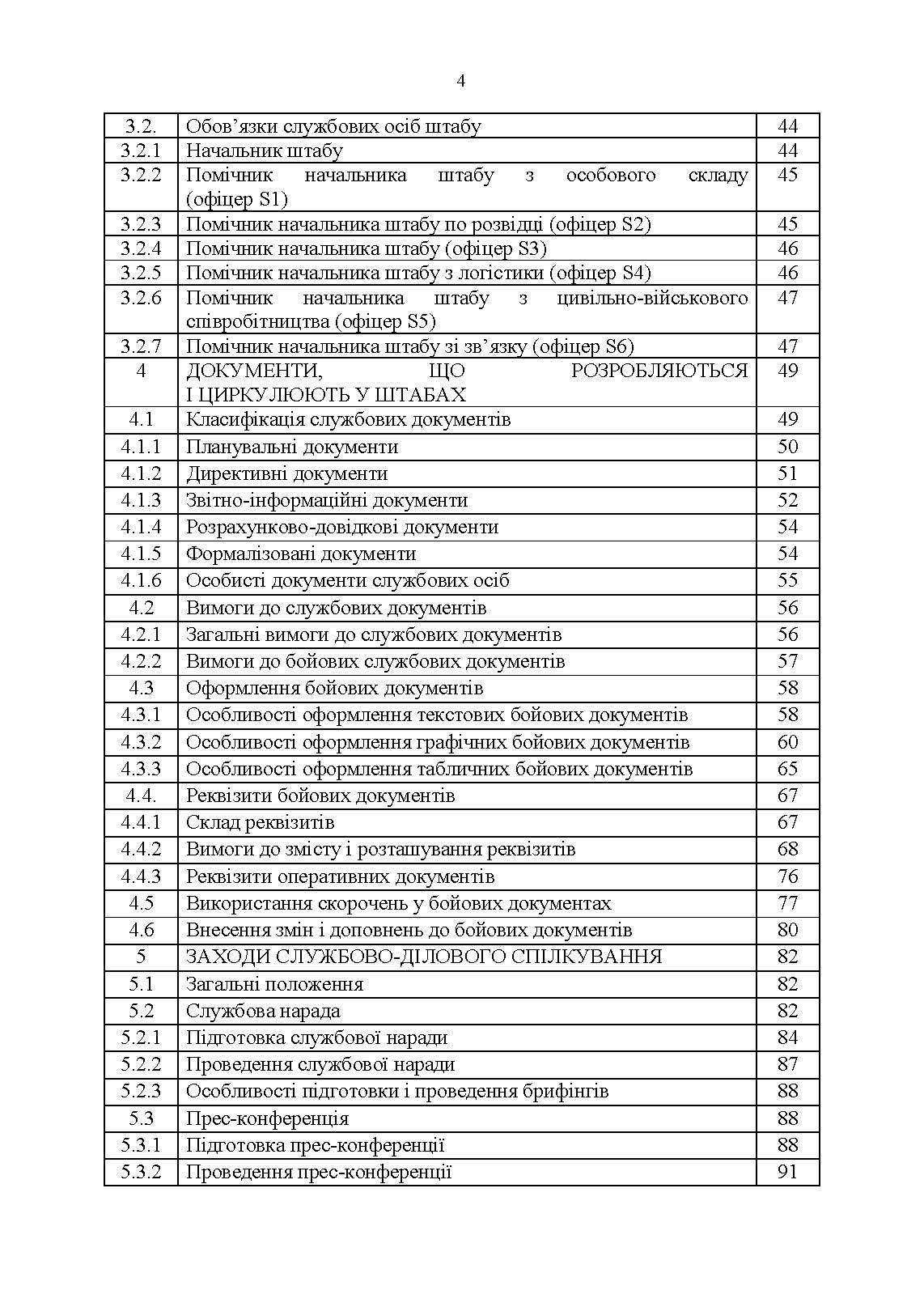 Робота штабного офіцера тактичної ланки. Методичні рекомендації. . 