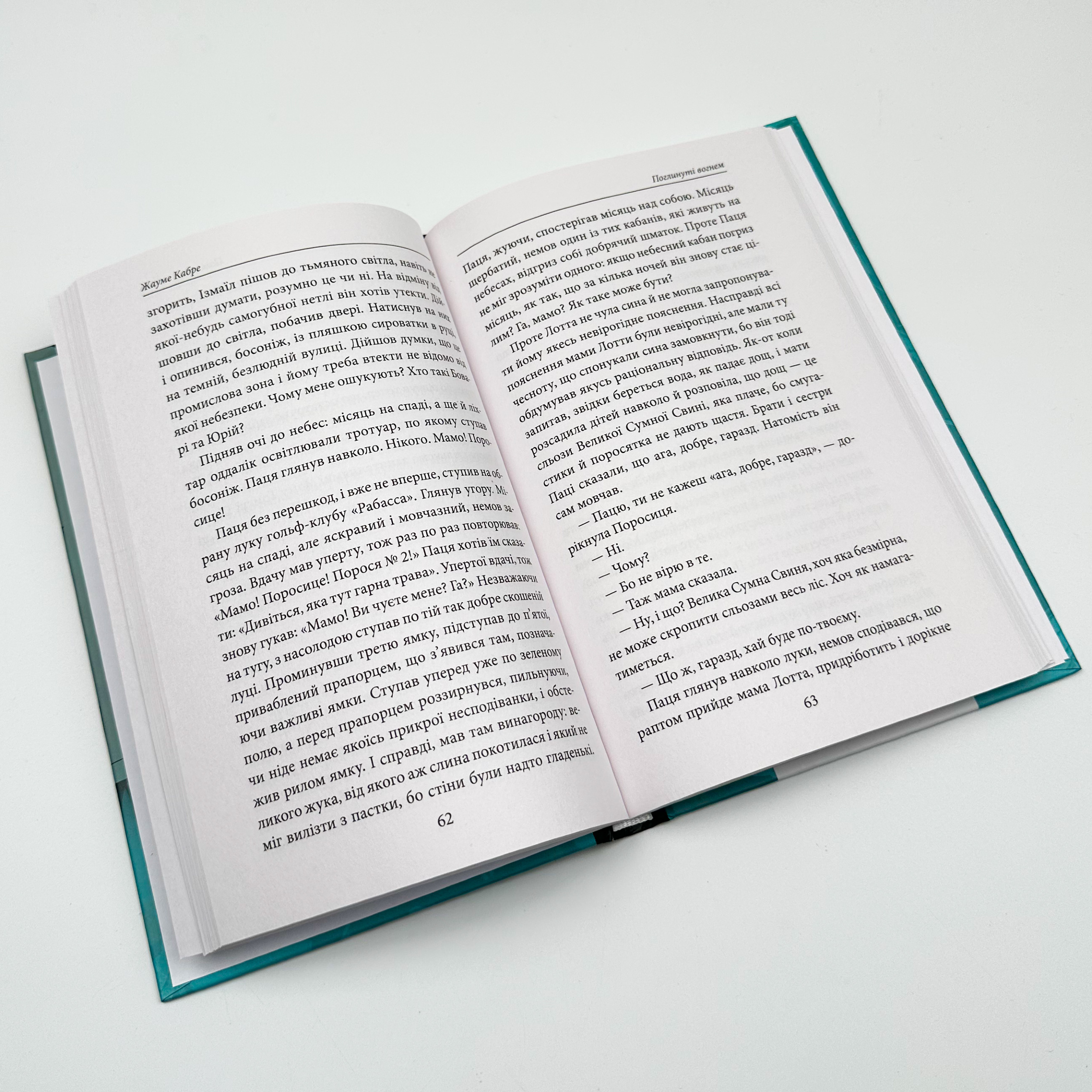 Поглинуті вогнем. Автор — Жауме Кабре. 