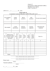 НАКЛАДНА на видавання (здавання) військового майна у військовій частин, додаток 57